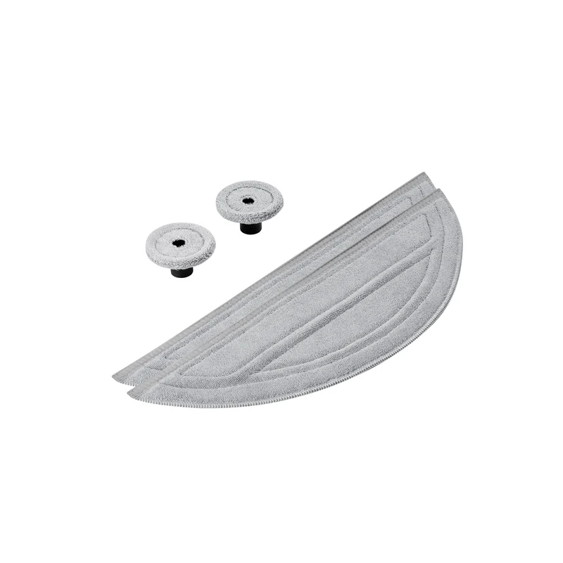 Roborock moppduk-set, integrerad vibrationsmopp* 2 st. och kantmoppduk* 2 st