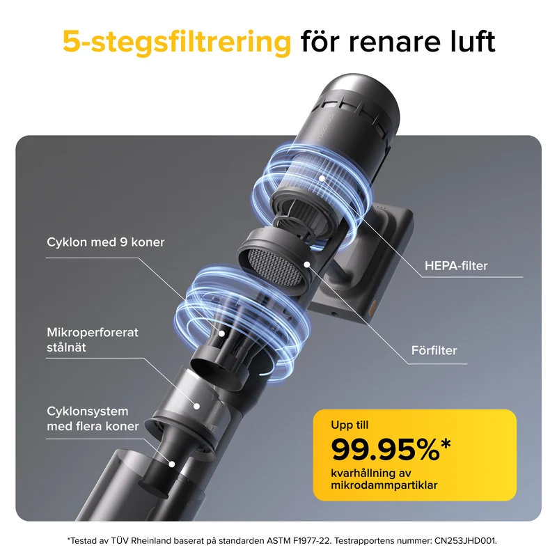 Roborock H60 Ultra sladdlös stavdammsugare