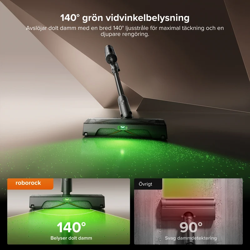 Roborock H60 Hub Ultra sladdlös dammsugare med sugstation
