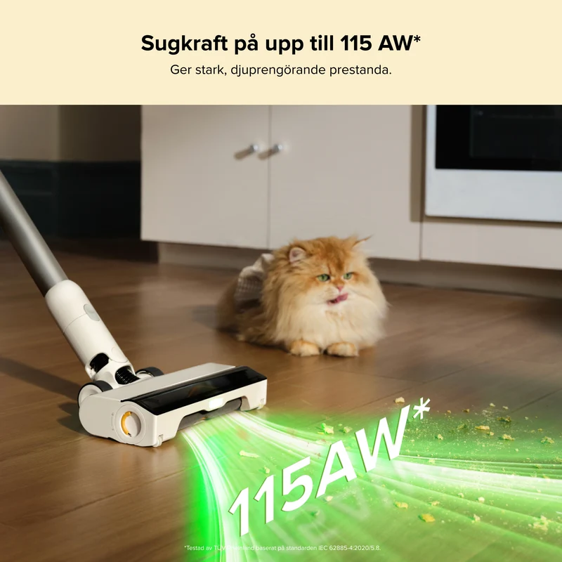 Roborock H60 Hub sladdlös dammsugare med sugstation