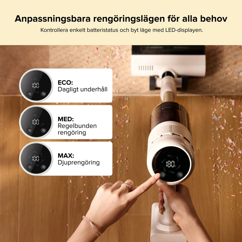 Roborock H60 Hub sladdlös dammsugare med sugstation
