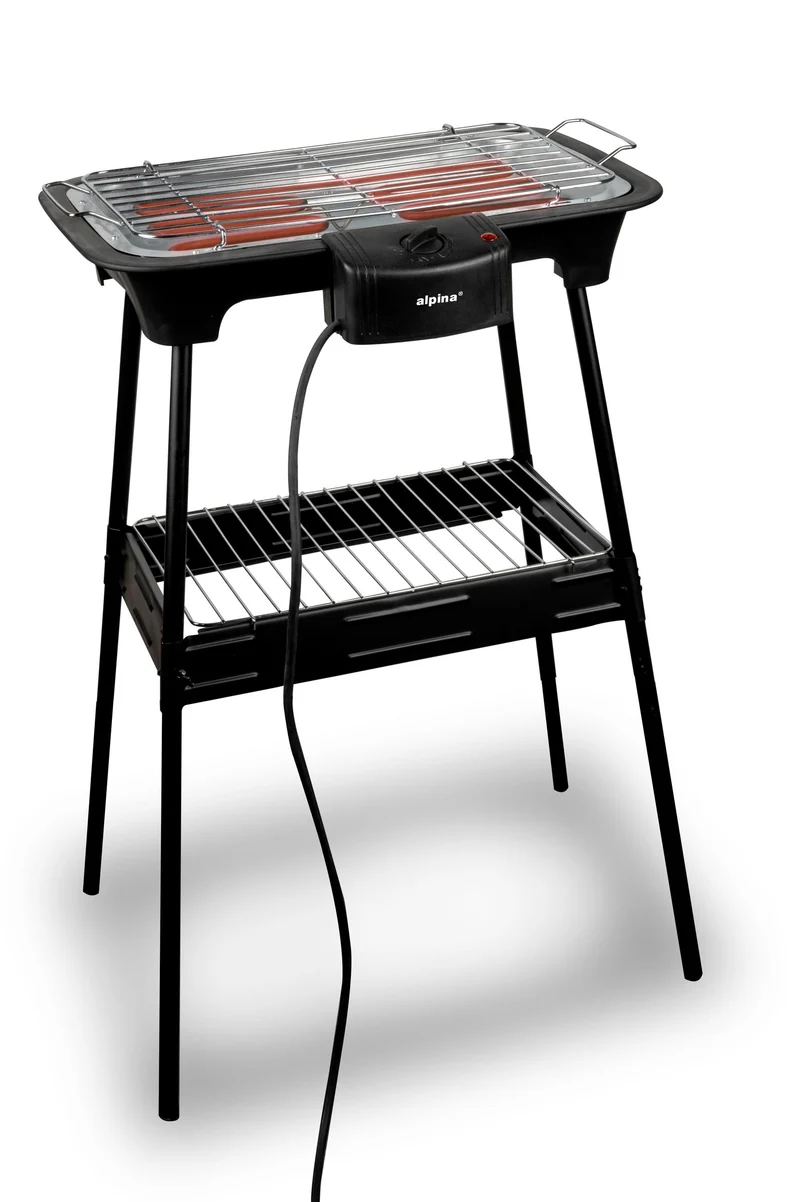 Elektrisk Grill 2200W – Elgrill med Temperaturkontroll