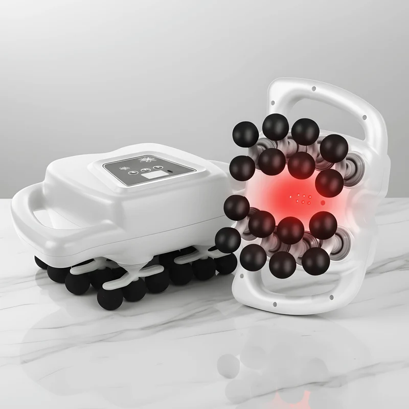 MyoRelief – Professionell Muskelmassagepistol med 16 Massagehuvuden & 9 Lägen för Djupare Återhämtning