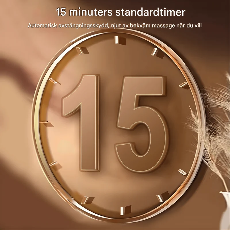 MyoRelief – Professionell Muskelmassagepistol med 16 Massagehuvuden & 9 Lägen för Djupare Återhämtning