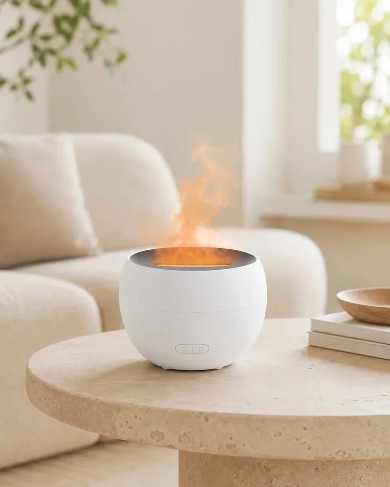 Aroma Diffuser med LED-lys og 150 ml Vandbeholder – Ultralydsmodel