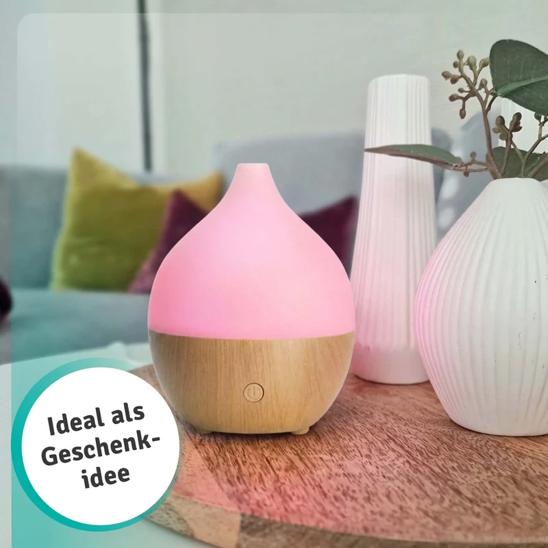 USB-Diffuser med LED til æteriske olier – Kompakt aromadiffusor