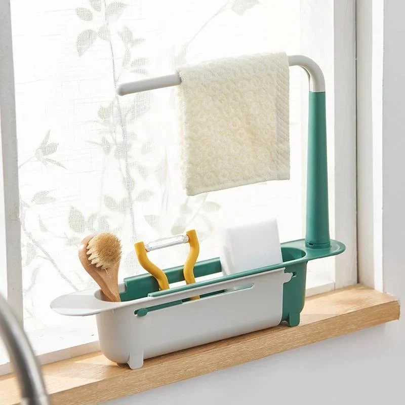 Justerbart vaskeskab med håndklædeholder og ventilation - værktøjsfri montering