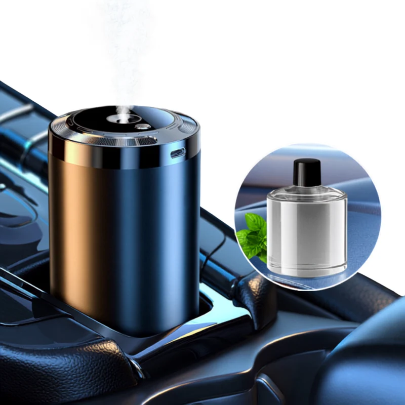 Bil Aroma Diffuser – Intelligent Duftspreder med Sprayindstillinger og Lysfunktion