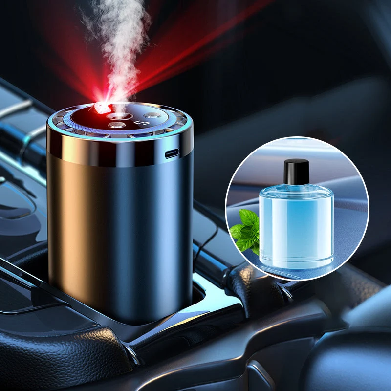 Bil Aroma Diffuser – Intelligent Duftspreder med Sprayindstillinger og Lysfunktion