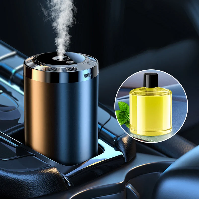 Bil Aroma Diffuser – Intelligent Duftspreder med Sprayindstillinger og Lysfunktion