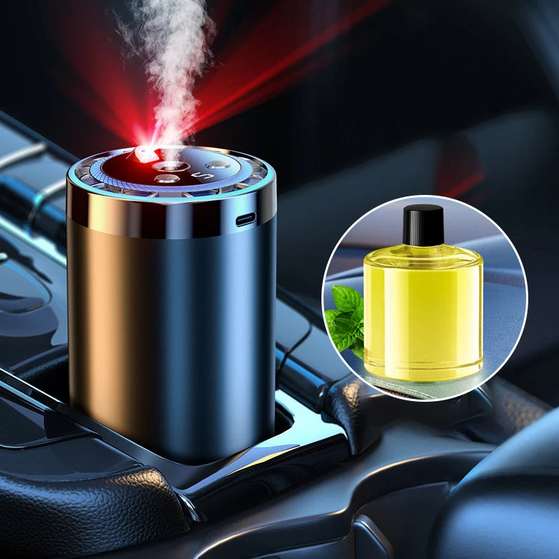 Bil Aroma Diffuser – Intelligent Duftspreder med Sprayindstillinger og Lysfunktion