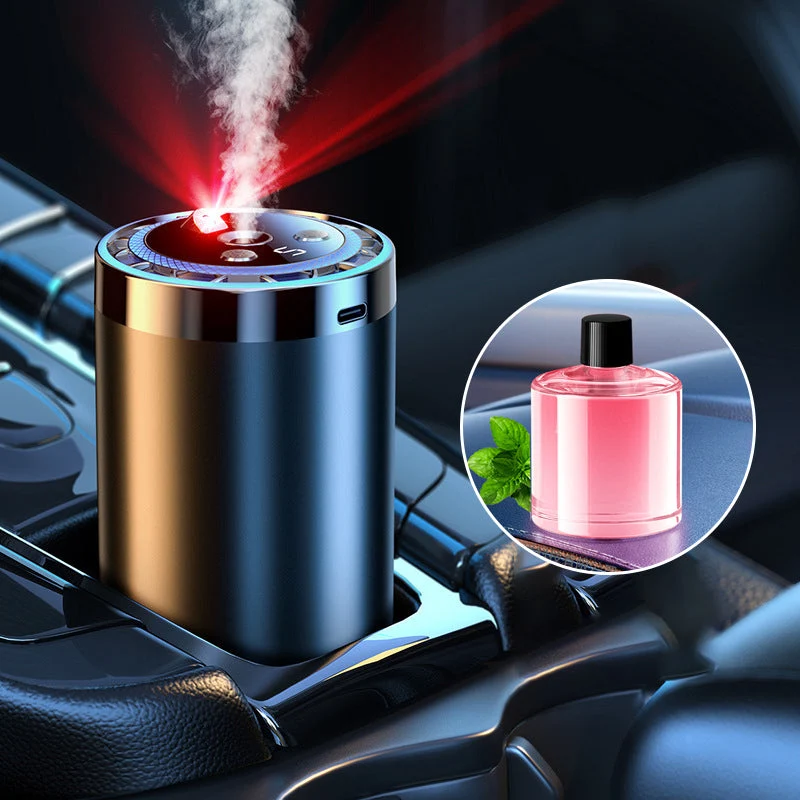 Bil Aroma Diffuser – Intelligent Duftspreder med Sprayindstillinger og Lysfunktion