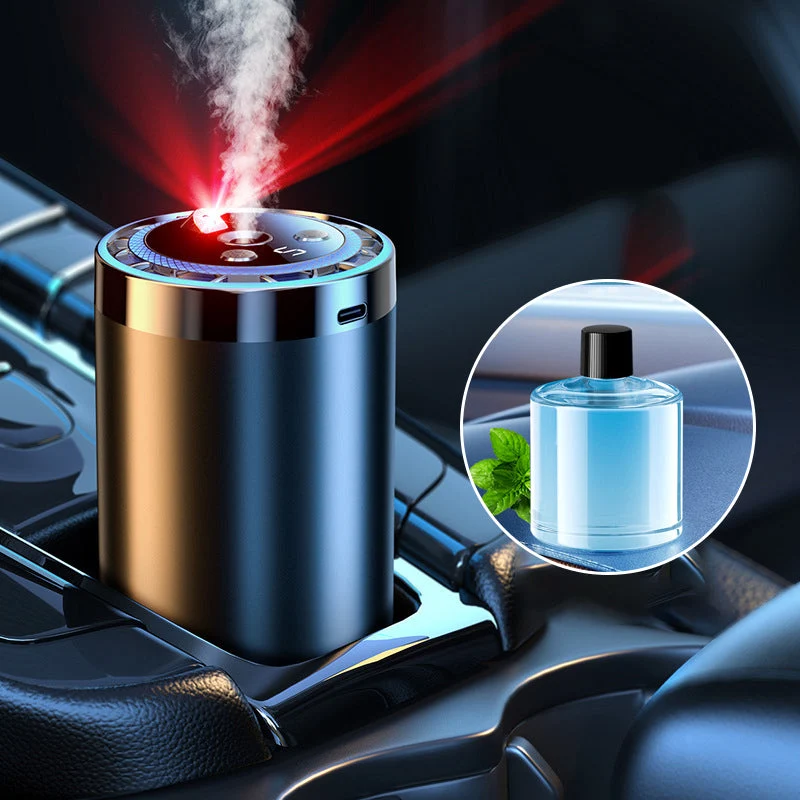 Bil Aroma Diffuser – Intelligent Duftspreder med Sprayindstillinger og Lysfunktion