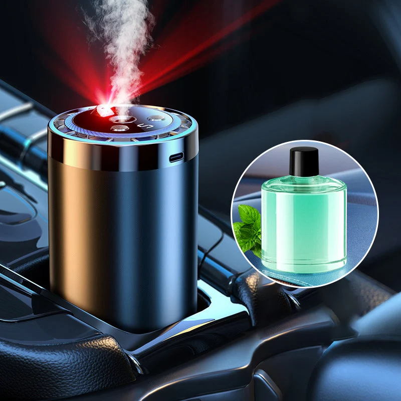 Bil Aroma Diffuser – Intelligent Duftspreder med Sprayindstillinger og Lysfunktion
