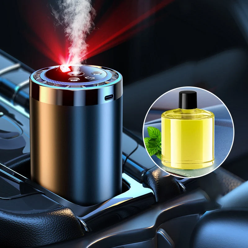 Bil Aroma Diffuser – Intelligent Duftspreder med Sprayindstillinger og Lysfunktion