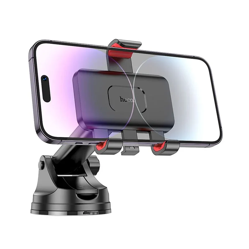 360° roterbar bil telefonholder med vakuum sugekop til forrude og instrumentbræt