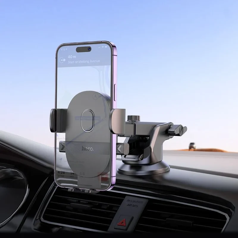 Smartphone Holder til Bil | Sugekop til Forrude med 360° Rotation, 4,7–7 Tommer
