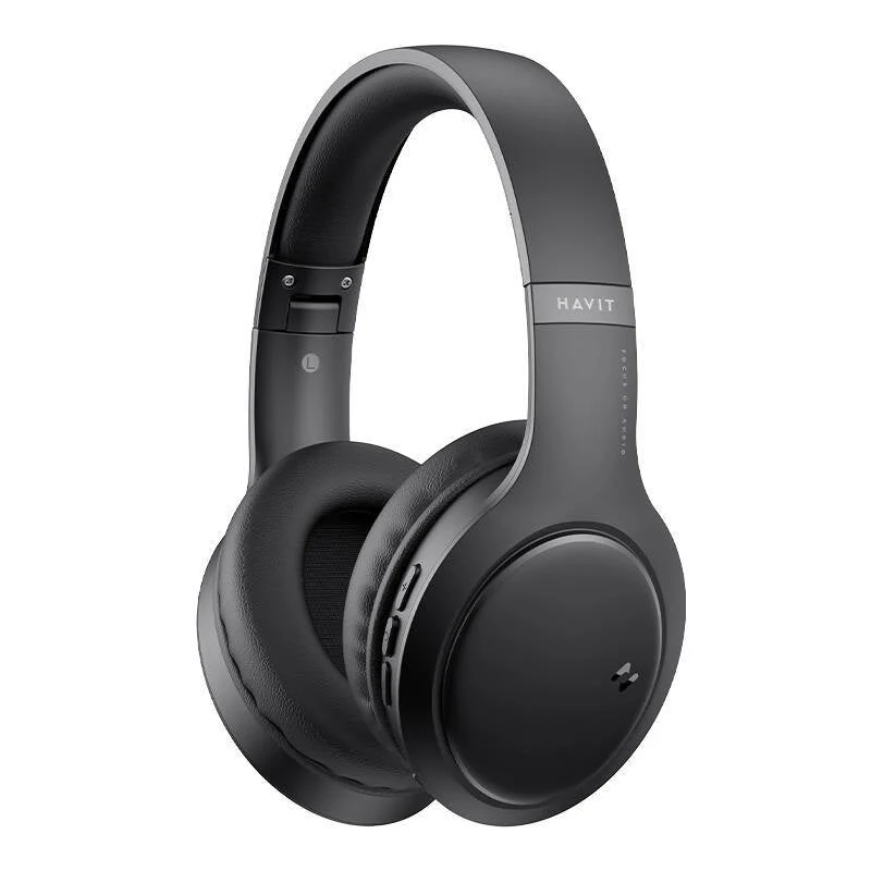 Foldbare over-ear Bluetooth-hovedtelefoner med mikrofon og bløde ørepuder