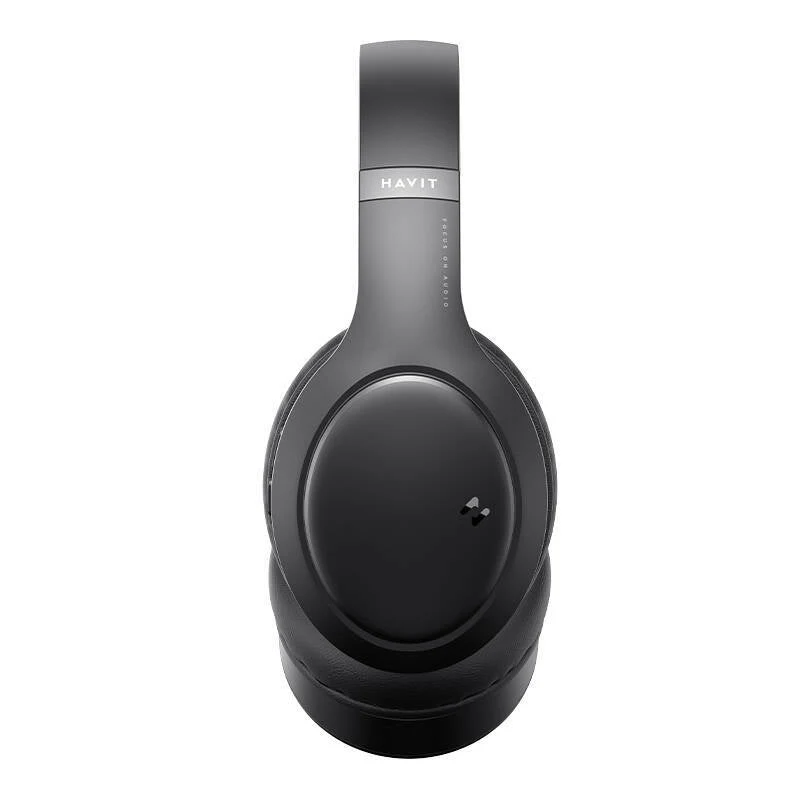 Foldbare over-ear Bluetooth-hovedtelefoner med mikrofon og bløde ørepuder