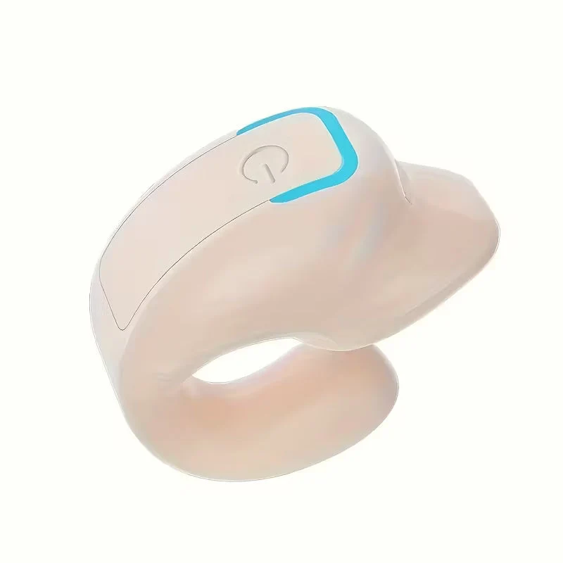 Bluetooth Clip-On Høretelefoner | Open-Ear Høretelefoner med Bluetooth 5.3, En-Knaps Betjening og Komfortabel Pasform