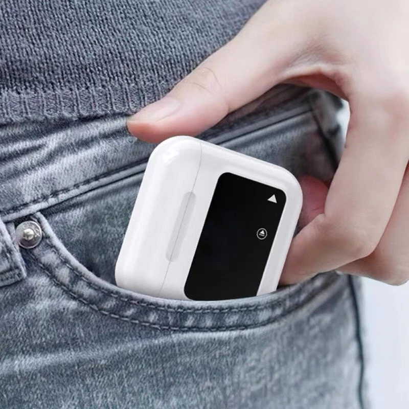 Bluetooth In-Ear Høretelefoner med 2-tommers Touchskærm og 32 timers batteri