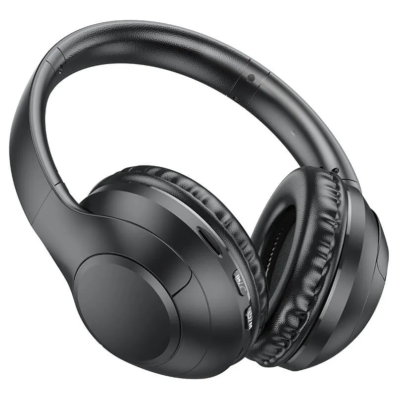 Bluetooth Hovedtelefoner | On-ear headset med Bluetooth 5.3, AUX, TF-kort og op til 20 timers batteritid