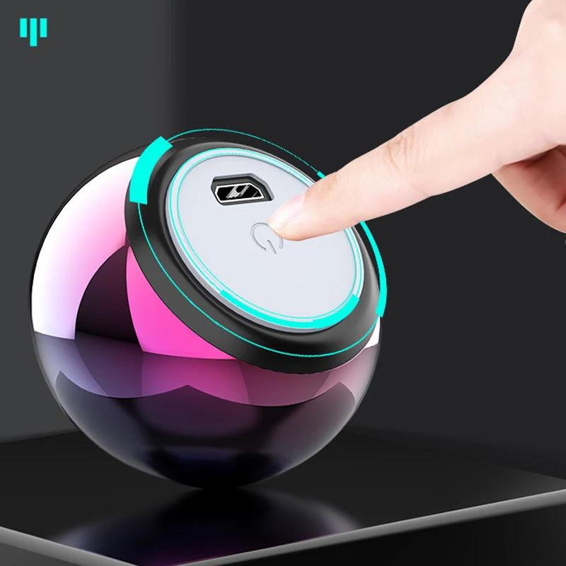 Kompakt Bluetooth-højttaler med 360° HiFi-lyd og 16 timers batteri