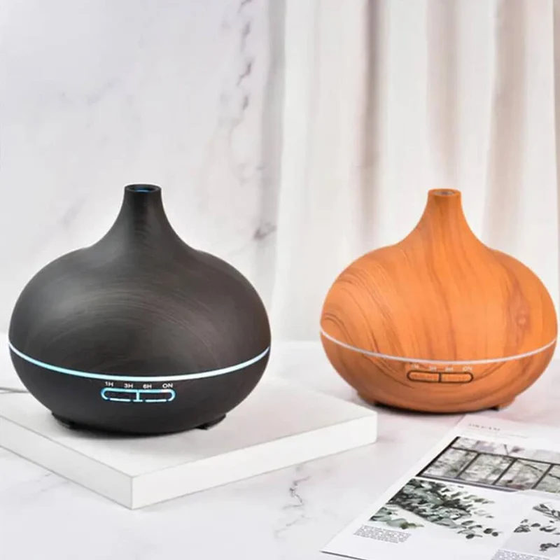 Aroma Diffuser – 500 ml med träutseende