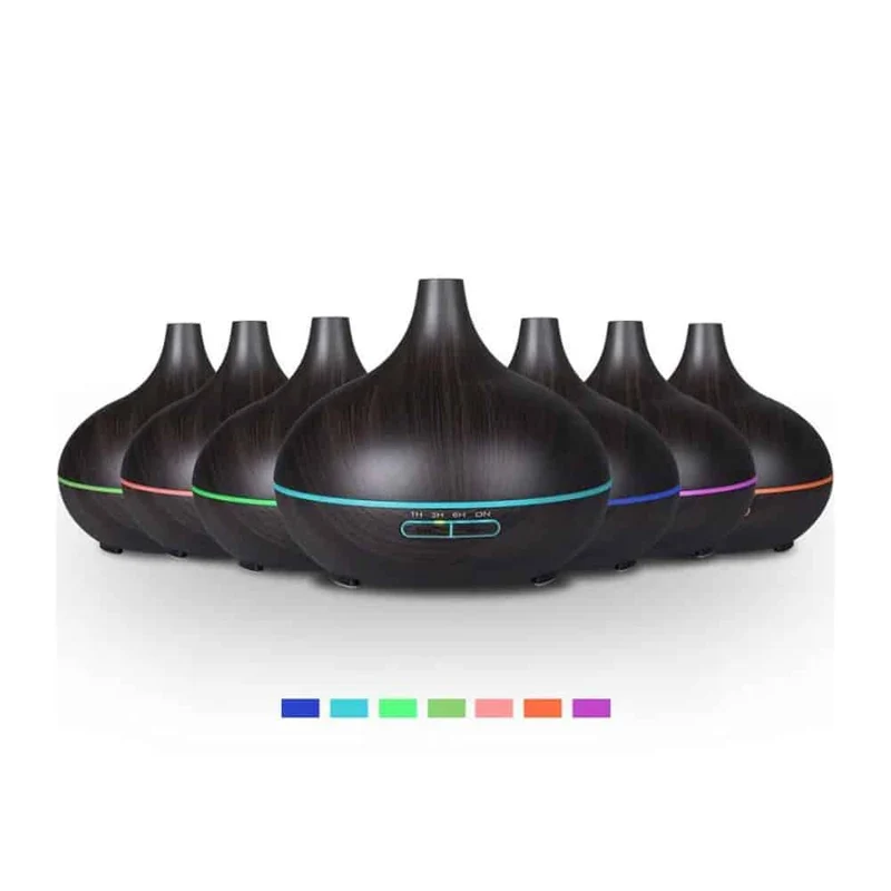 Aroma Diffuser – 500 ml med träutseende