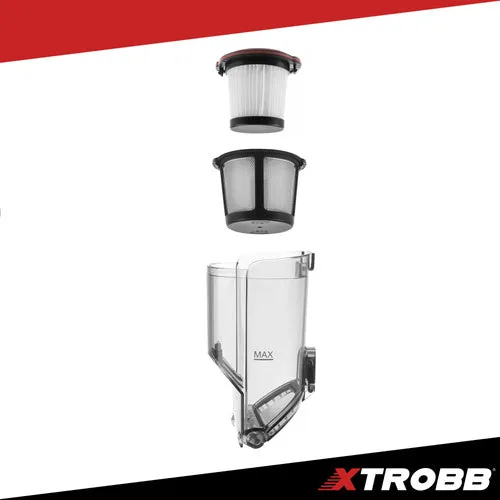 Handdammsugare, Dubbel HEPA-filtrering sladdlös – 100W, 16.000 Pa