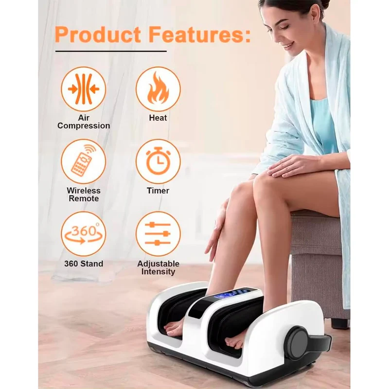 Luksus Fot- och Vadmassager med Värme