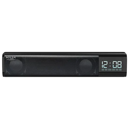Multifunktionell Bluetooth-soundbar med klocka och alarm