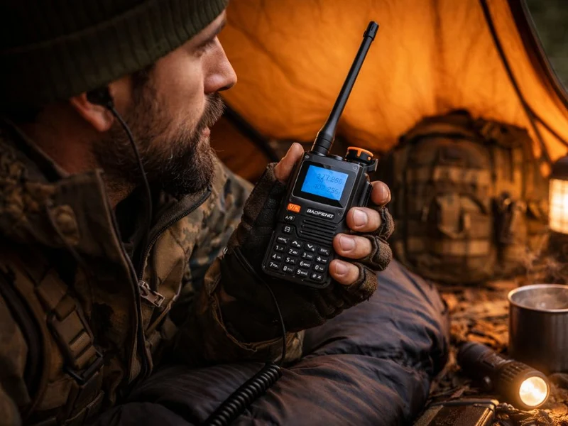 Walkie talkie, 2600 mAh batteri, Upp till ca 25 km räckvidd