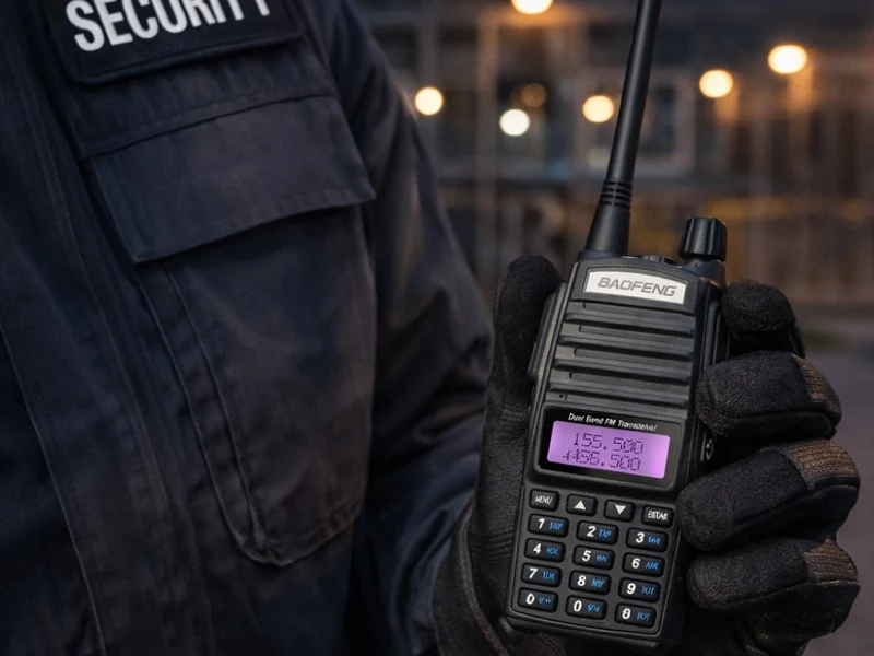 Walkie Talkie – 2800 mAh batteri, upp till ca 10 km räckvidd