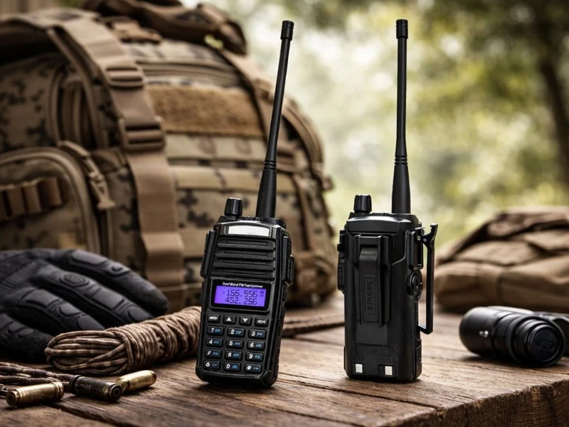 Walkie Talkie – 2800 mAh batteri, upp till ca 10 km räckvidd