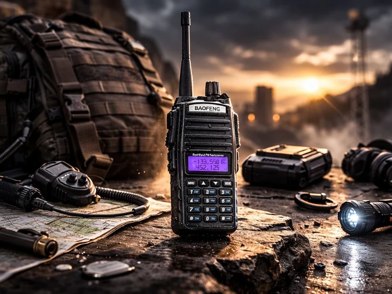 Walkie Talkie – 2800 mAh batteri, upp till ca 10 km räckvidd