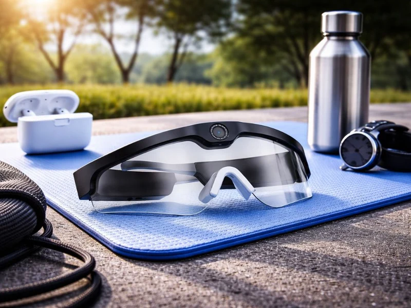 Smarta AI-glasögon med 2K-kamera, bluetooth och röstinspelare
