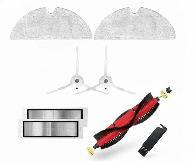 Roborock S6, S5, Mi Series Accessory White Mega Bundle (Genuine)