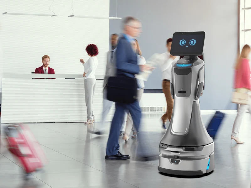 OrionStar's AI-Powered Service Robot - GreetingBot Nova
