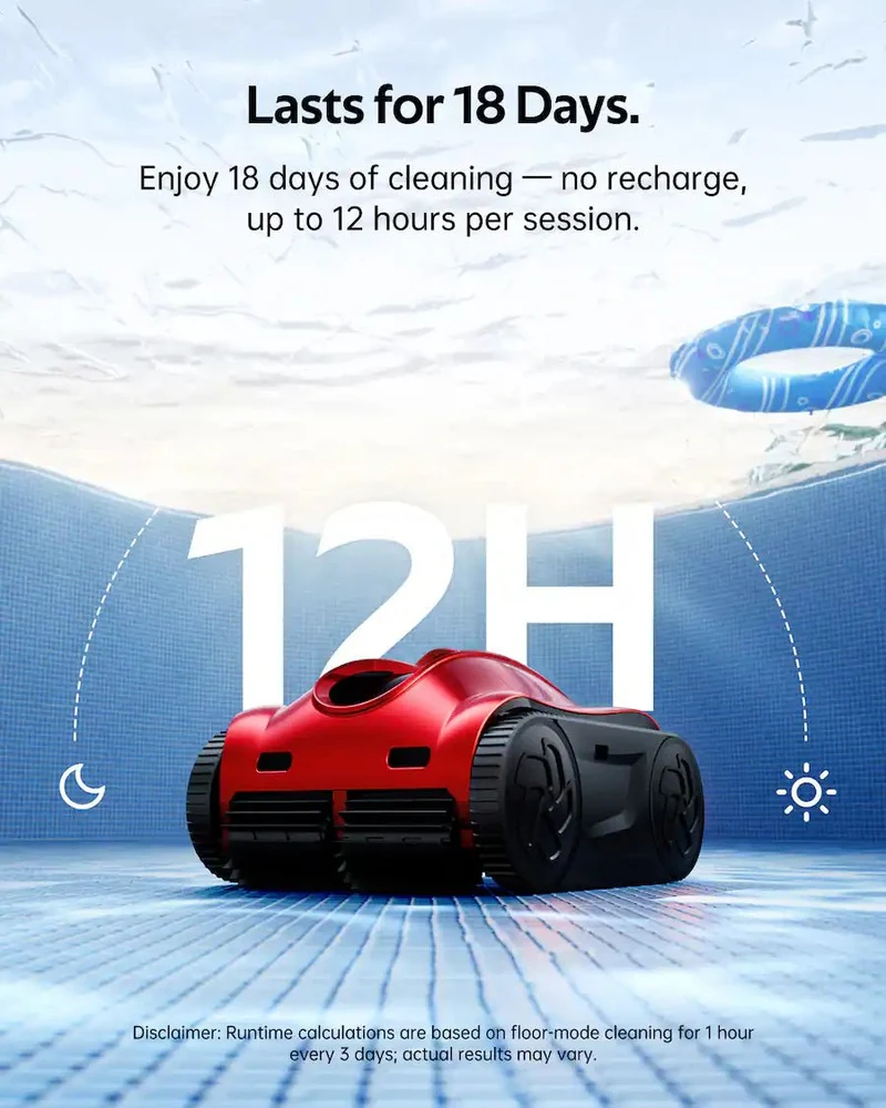 iGarden K Pro 120 Cordless Robotic Pool Cleaner