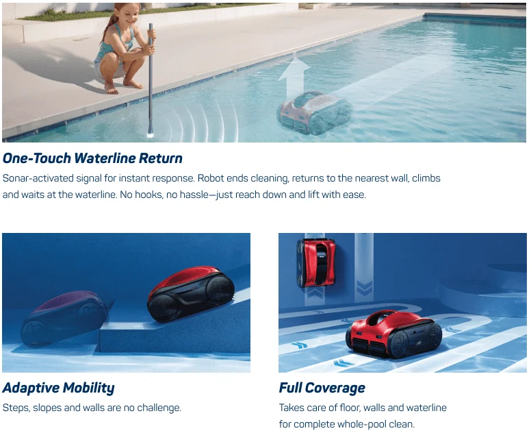 iGarden K Pro 150 Cordless Robotic Pool Cleaner