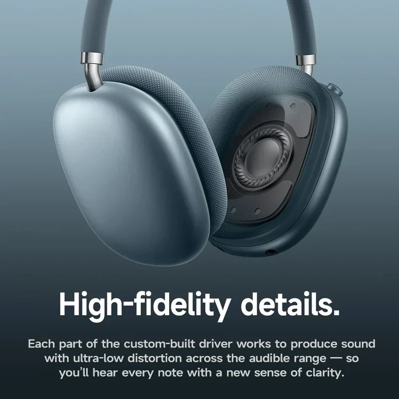 Bluetooth Hovedtelefoner Over-Ear med ANC – 45 timers batteri, 40 mm driver
