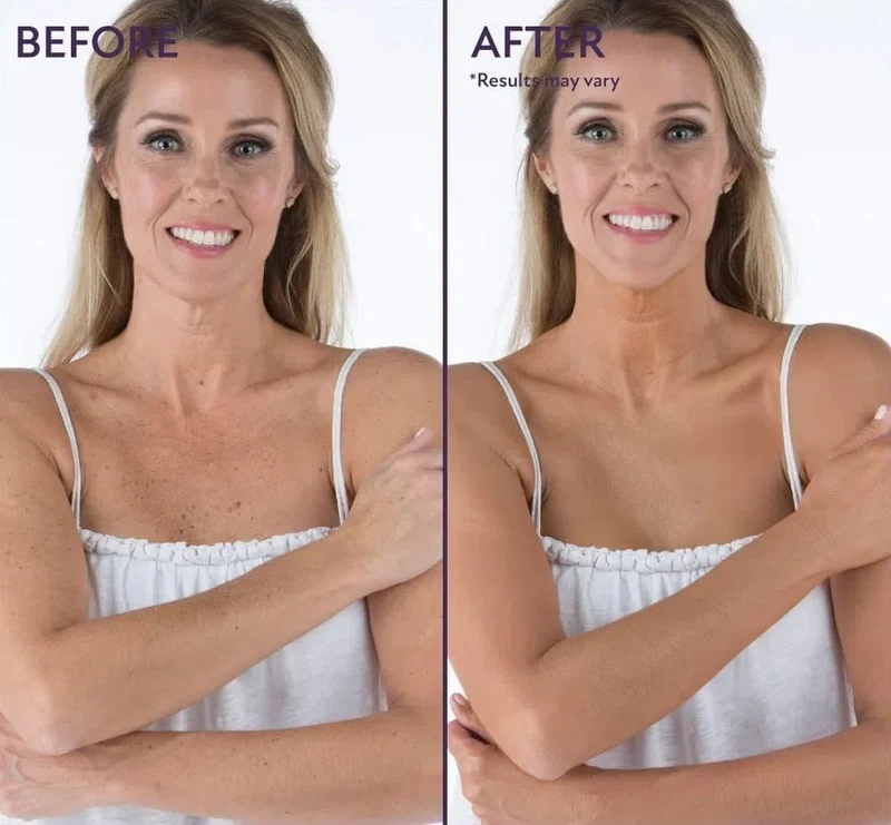 Vandfast kropsmakeup til ben og krop | Naturligt finish der skjuler pletter, rødme og ujævnheder