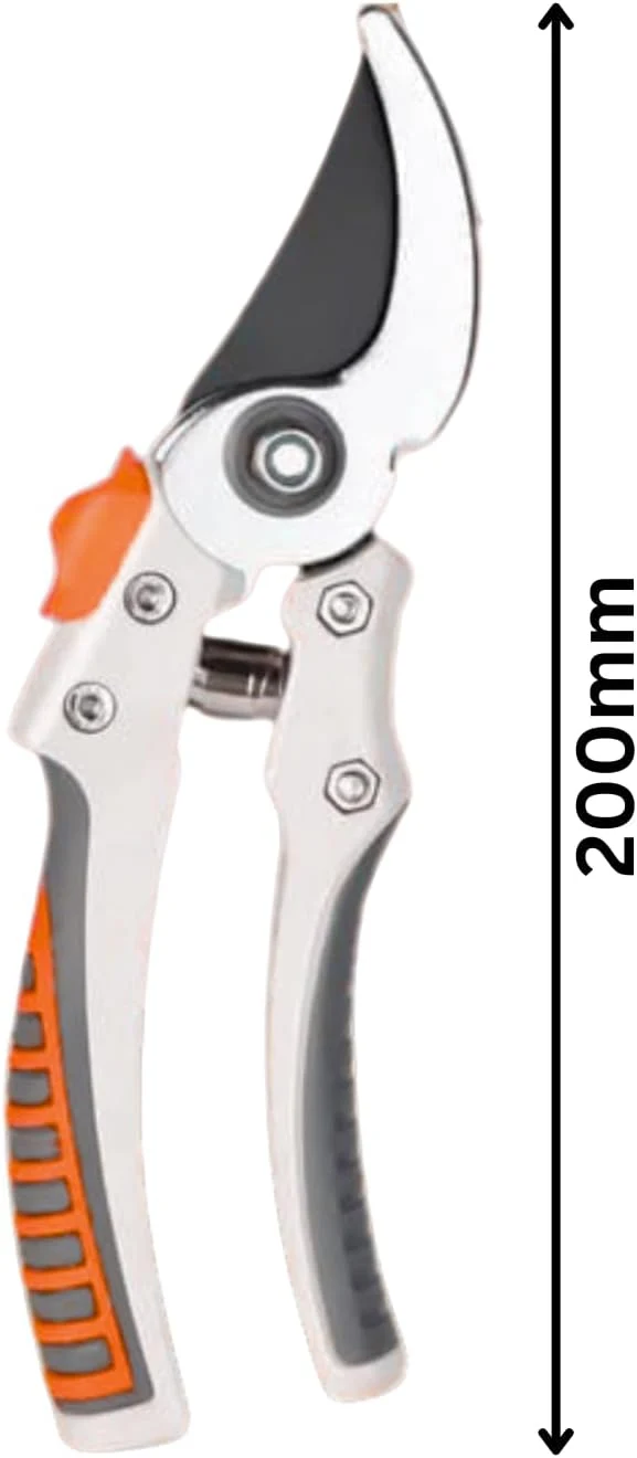 Kohlenstofstål Bypass Beskærersaks - Ergonomisk med Softgrip - Til Grene op til 19 mm
