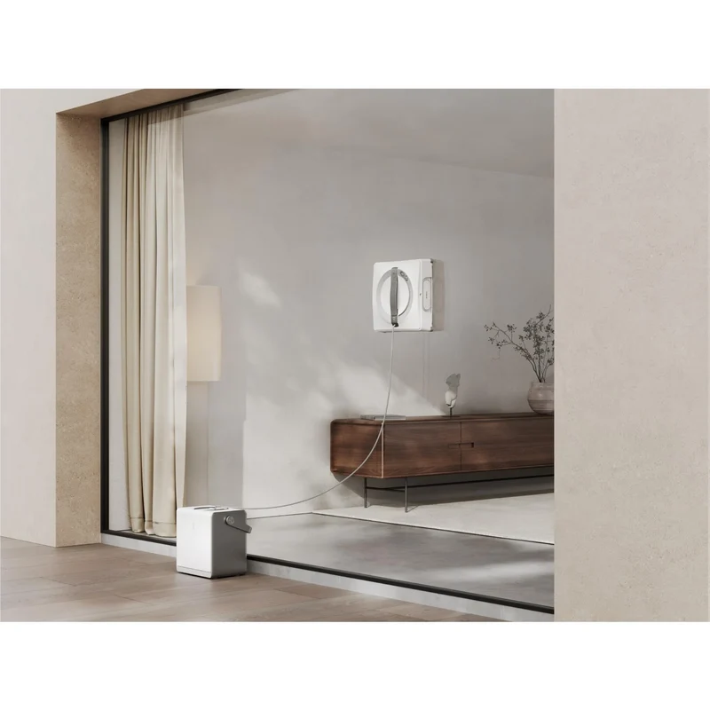Refurbished ECOVACS Winbot W2 Pro Omni Robotic Window Cleaner + Glass cleaner liquid