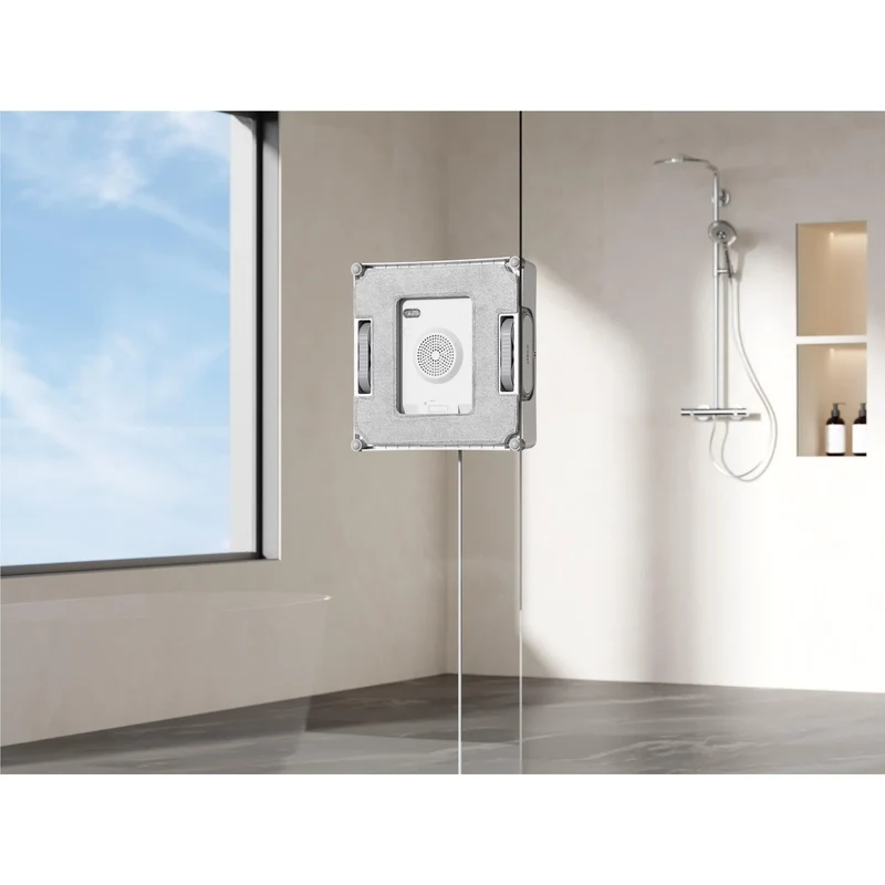 Refurbished ECOVACS Winbot W2 Pro Omni Robotic Window Cleaner + Glass cleaner liquid