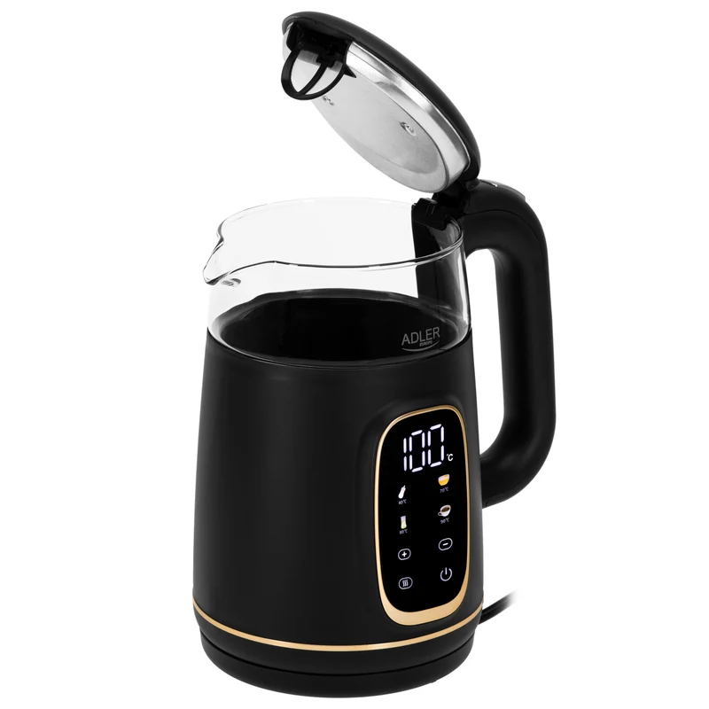 Vattenkokare 1,7L med Temperaturkontroll och LED-Display
