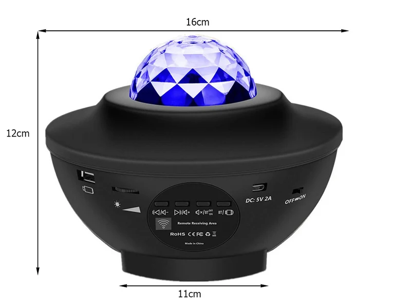 Grundig LED stjärnprojektor inkl. fjärrkontroll