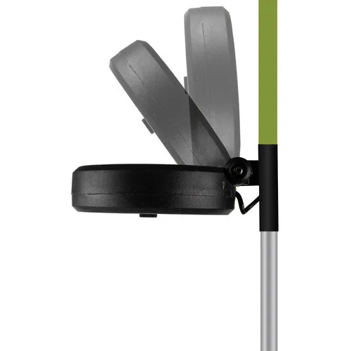 Solcellsdriven LED-trädgårdslampa med ros – 3 konstgjorda blommor med färgskiftande ljus