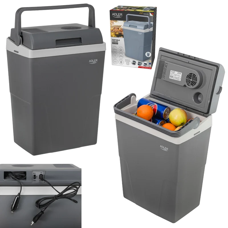 22 liters kylbox för bil och hem – Tyst och effektiv